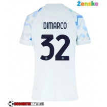 Ženske Nogometnih dresov Inter Milan Federico Dimarco #32 Gostujoči 2025-26 Kratki rokavi